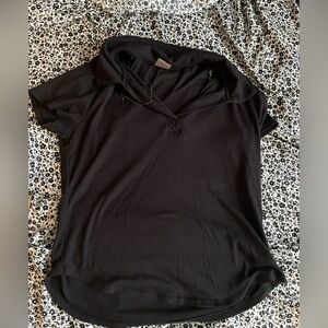 semi cropped shirt